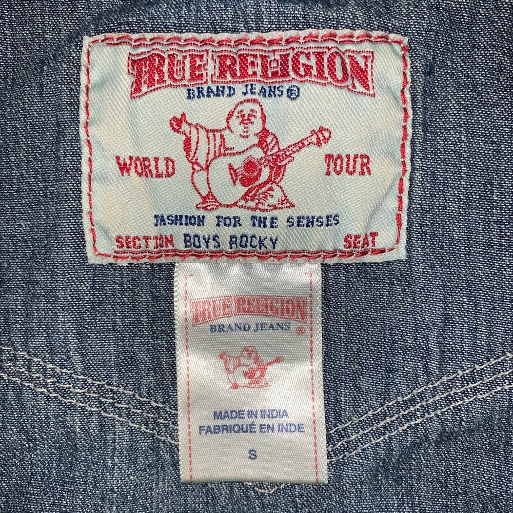 True Religion Jeans boys shirt Like New !